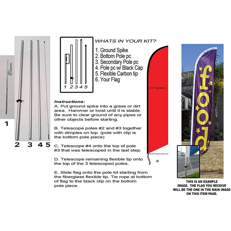 Tire Sale Shop Advertising Feather Banner Swooper Flag Sign with Flag Pole  Kit and Ground Stake 