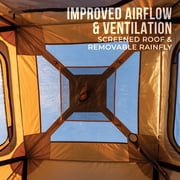 Gazelle® Tents Privacy Shower Tent, No Assembly, Camp Shower, Camp Restroom, Mojave Sunset, GT100MS