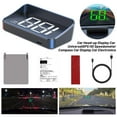 thumbnail image 2 of Daily Mix Store Car Speedometer Digital HUD Head Up Display Universal GPS Projector Speedo, 2 of 9