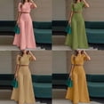 thumbnail image 3 of Spring/Summer Casual Chic Short Top and Pants Two-Piece Set, 3 of 6