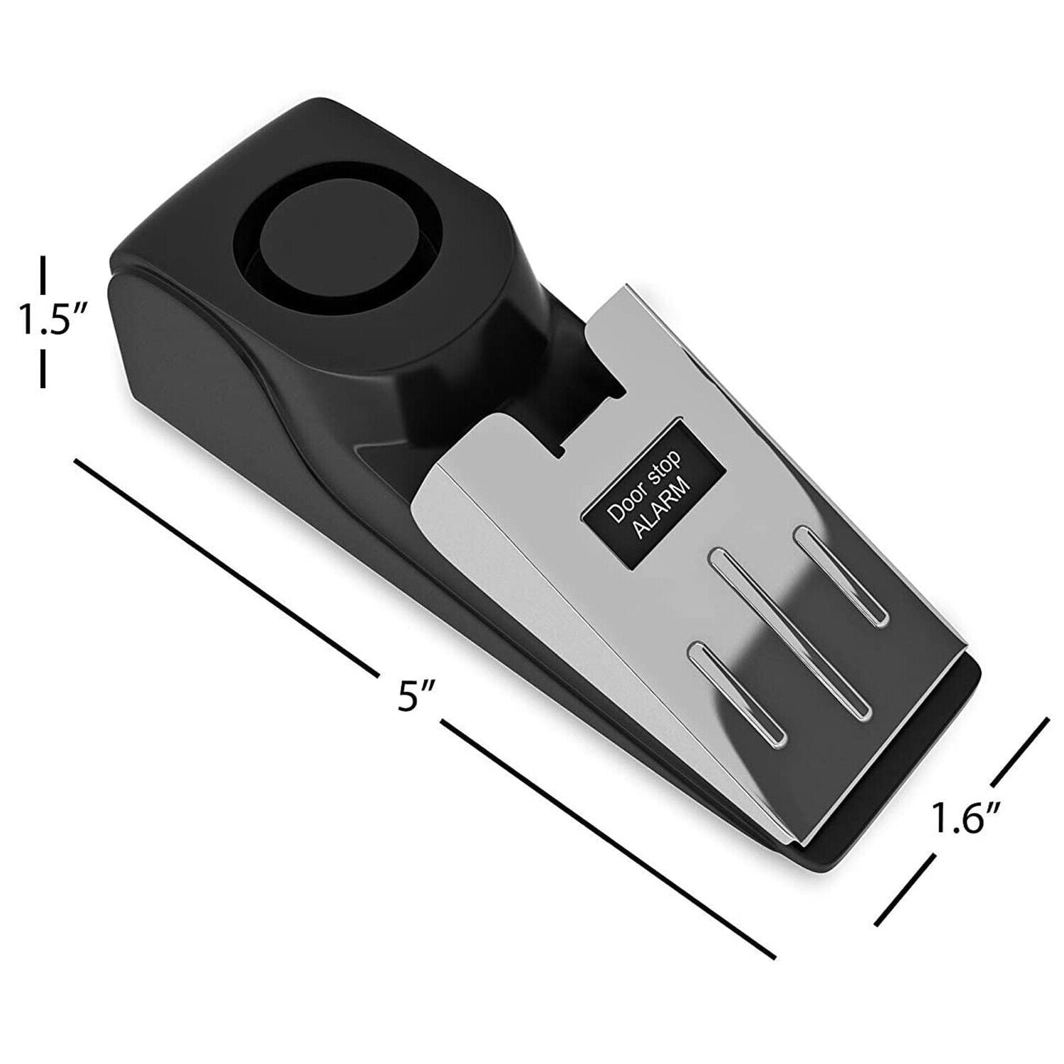 Douevo Portable Door Stop Alarm & Travel Door Lock – 2-in-1 Security For Hotel, Home, No Install - View #3