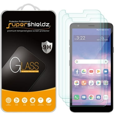 [3-Pack] Supershieldz for LG Journey LTE Tempered Glass Screen Protector, Anti-Scratch, Anti-Fingerprint, Bubble Free