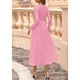 thumbnail image 5 of Vestido PRETTYGARDEN 2025 de punto midi rosa con mangas largas XXL, 5 of 8