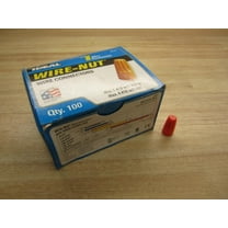 Ideal 30-073 Wire-Nut 73B Wire Connector, Orange Pack of 100