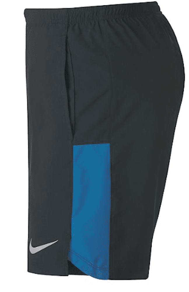 nike running challenger 7 inch shorts in black