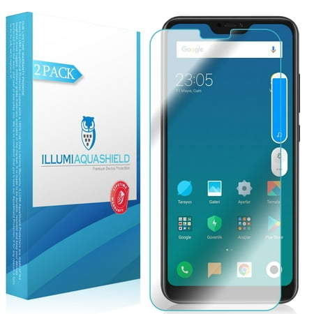 2x iLLumi AquaShield Clear Screen Protector for Xiaomi Mi A2 Lite