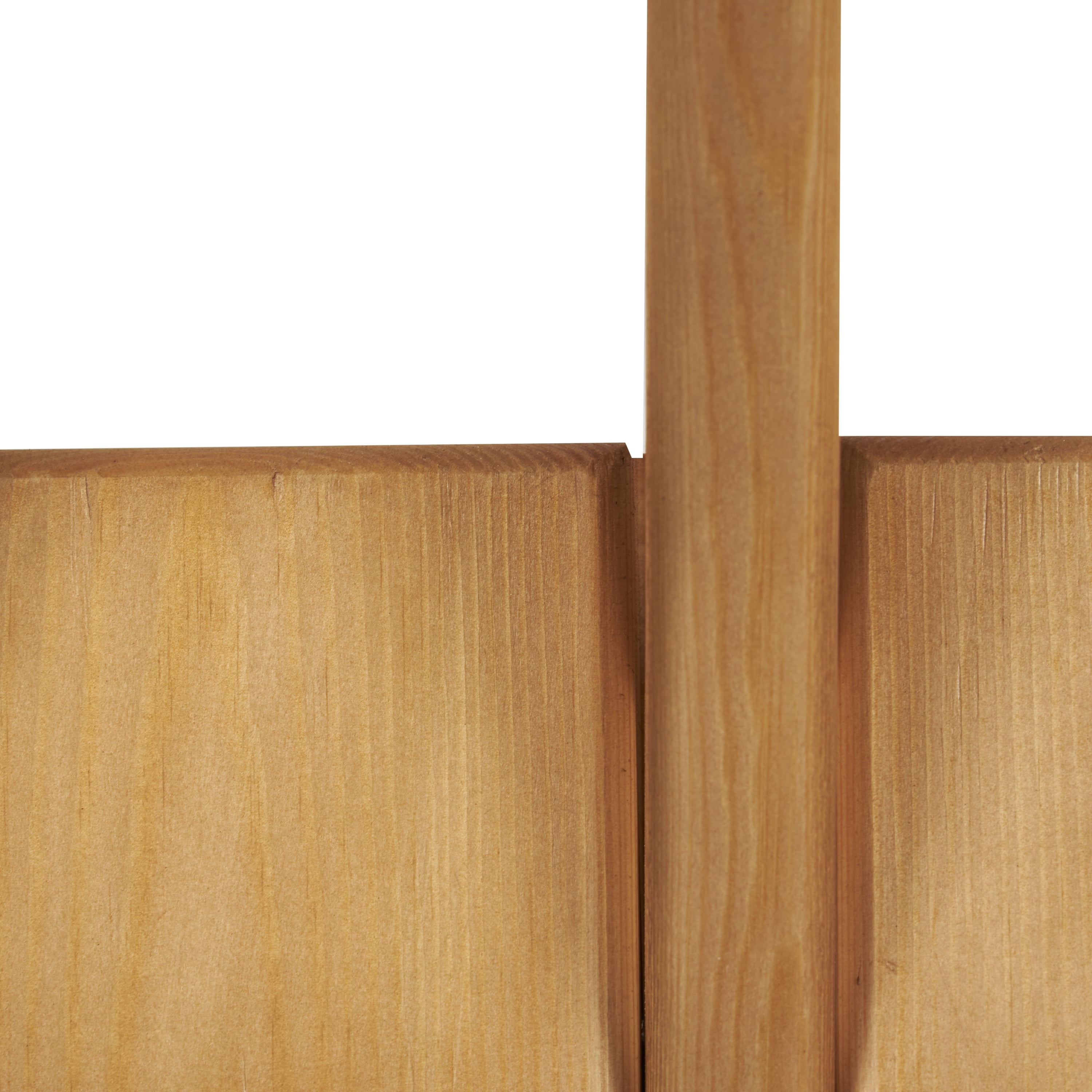 DecMode 36" x 9" Brown Wood Minimalistic 6 Hanger Wall Hook, 1-Piece