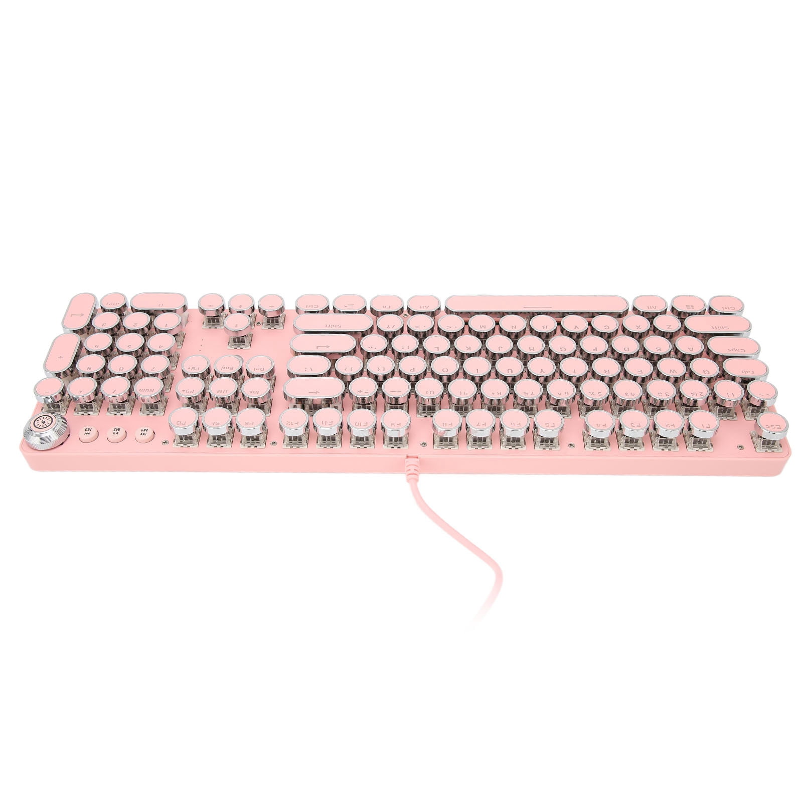 Mechanical Keyboard 104 Keys Blue Switch Wired Gaming Keyboard for PC Gaming