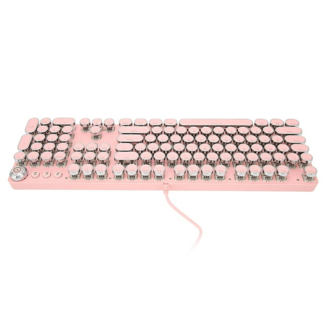 Mechanical Keyboard 104 Keys Blue Switch Wired Gaming Keyboard for PC Gaming