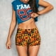 thumbnail image 3 of Fotbe Halloween Shorts Sin Costuras – Shorts Deportivos de Cintura Alta para Mujer, Elásticos para Gimnasio, Yoga, Running o Ciclismo-Large, 3 of 8