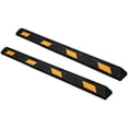 thumbnail image 1 of 71" Rubber Curb Parking Block Car RV Trailer Wheel Stopper Stop Aid 2 Packs, 1 of 9