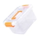 thumbnail image 1 of CAJA DE ALMACENAMO APILABLE DE PLÁSTICO, CONTENIDOR DE ALMACENAMIENTO A PRUEBA DE POLVO DE GRAN CAPACIDAD CONTA CAPA PARA ALMACENAR Joyas, Cuentas, Manualidad, 1 of 7