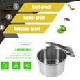 thumbnail image 2 of Pretyzoom Multi-Use Stainless Steel Airtight Canister for Coffee Flour Sugar Storage, 2 of 5