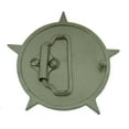 thumbnail image 2 of Nautical Star Die cut Multicolored Plain Finished Pink and Black Belt Buckle Unisex, 2 of 2