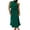 Dark Green, variant on Wassery Women's Sleeveless Cocktail Dresses Mock Neck High Waist Wedding Guest Evening Party Maxi Dress