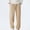 (Casual 47)Khaki, variant on Fashion Pants for Men Casual Trousers Summer Solid Color Tight Waist Drawstring Button Sports Full Length Pants