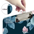 thumbnail image 4 of ALAZA Plastic Clipboard A4 Letter Size Decorative Clipboards for Students Women Men 9" x 12.5" Blossoming Lycorisradiata Flower, 4 of 6
