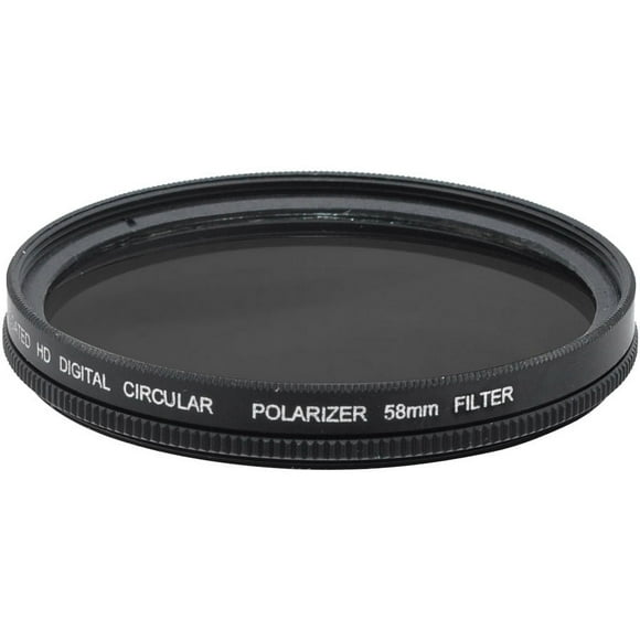 Multi-Coated Pro Hi Def Polarizer Filter for Canon EOS Rebel SL3 (58mm Compatible)