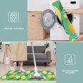 thumbnail image 6 of Yellow Lemon Fruit Slices LightGreen Pattern Kitchen Rugs Sets Of 3,Kitchen Runner Rugs Non Skid Washable,Decorative Kitchen Floor Mats for Kitchen,Sink,Laundry,17"x30"+ 17"x47" + 17"x59", 6 of 6