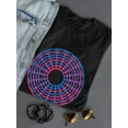thumbnail image 3 of Abstract Swirling Art T-Shirt Women -Image by Shutterstock, Female Large, 3 of 4