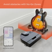روبوت ذكي مفتوح الصندوق Neato D10 مزود بشبكة Wi-Fi متصلة بنظام ملاحة LIDAR باللون الفضي