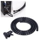 thumbnail image 1 of Organizador De Envolta De Cables En Espiral, De Gestió De Tomos De Bobinado De Cables, Color Negro, 20 Mm/0,79 Pulgadas, Para Hogar, Oficina, TV, DVD, PC, 1 of 7