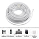 thumbnail image 4 of Cable de extensión telefónica, cable telefónico RJ11 6P4C, conectores para teléfono, 4 of 8