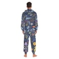 thumbnail image 4 of FORMRS Onesies Pajama for Adults Unisex Hoodie Winter Jumpsuit One Piece Sleepwear, Sizes S-2XL, Cartoon Ocean Pattern, 4 of 7