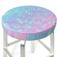 thumbnail image 6 of Goofa Fantasy Gradient Printed Stool Covers Round, Waterproof Round Bar Stool Covers Anti-Slip Round Bar Stool Seat Cover with Elastic Bands Durable -, 6 of 7