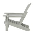 thumbnail image 3 of WestinTrends Silla Adirondack Plegable de HDPE para Exteriores Asiento para Patio, Resistente a la Intemperie, Color Arena, 3 of 7