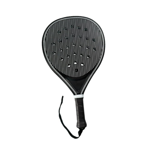 Raqueta de tenis de playa, pala de pádel, pala de pádel ligera, pala de pádel Negro