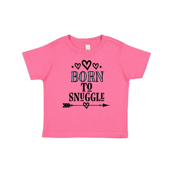 Inktastic Born to Snuggle Boys or Girls Baby T-Shirt