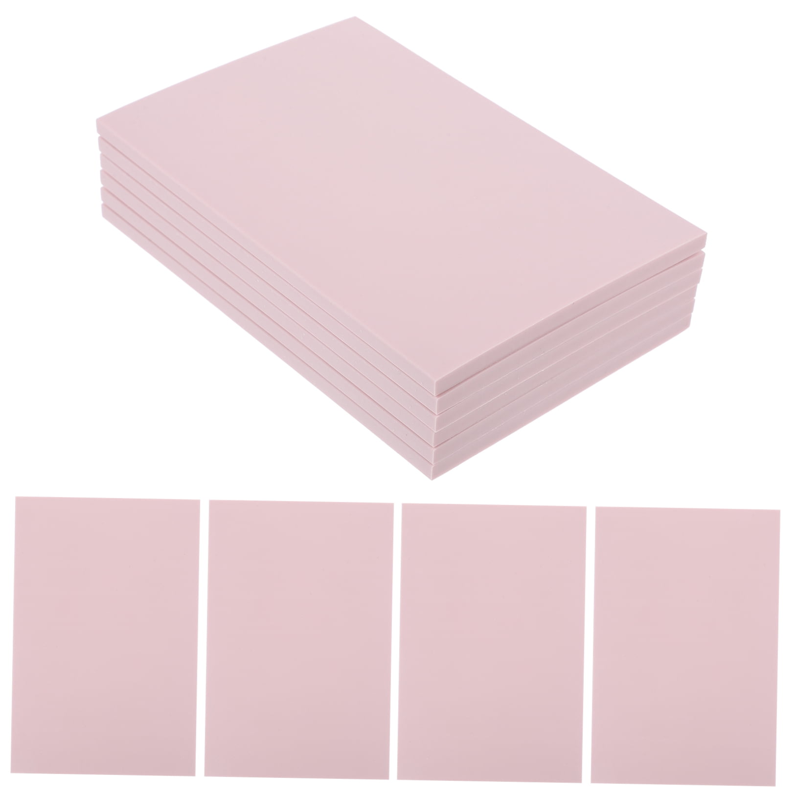 GOOHOCHY  10 Pcs Carving Ink Pads for Stamping Kids Carved Rubber Brick