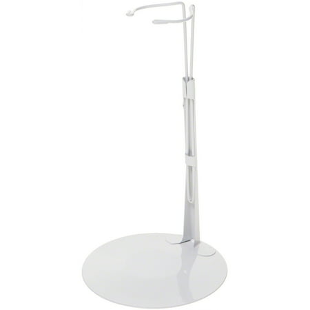 Kaiser 3001 White Adjustable Doll Stand, fits 16 to 22 inch Dolls, waist width adjusts from 2 to 2.5 inches