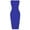 Blue, variant on Prolriy Spring Summer Dresses for Women 2024 Women's Summer Casual Tight Sleeveless Wrapped Chest Long Beach Dress Sundresses for Women, Womens Dresses Green XL
