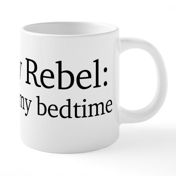 CafePress - Literary Rebel - 20 Oz White Ceramic Mega Mug