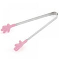 thumbnail image 1 of Bangus Pinces Créatives en Silicone Forme Main Mini Pinces à Salade Barbecue en Acier Inoxydable, 1 of 5