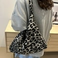thumbnail image 4 of Yokua Fashionable Leopard Pattern Large Capacity Canvas Shoulder Bag for Daily Use, 4 of 21