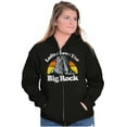 thumbnail image 4 of Wyoming Ladies Love Big Rock Funny WY Zip Up Hoodie Men's Women's Brisco Brands S, 4 of 6