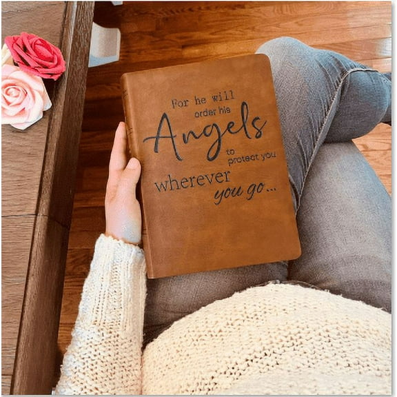 Custom Engrave NASB Bible | Wide Margin Reference Bible | Christian Gifts Baptism Gifts NASB Bible Women Men