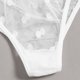 thumbnail image 5 of Gibobby Conjunto de lencería Sujetador de encaje Conjunto de Tanga de lencería Sexy S-2XL ropa de dormir de sujetador de mujer ropa interior de encaje sin espalda(Blanco, CH), 5 of 5