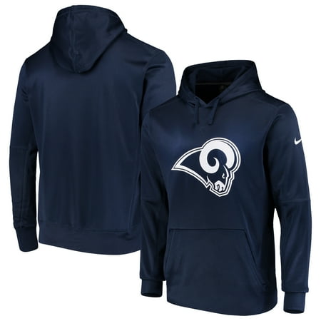 Nike Air Circuit Los Angeles Rams Nike Performance Circuit Logo Essential Pullover Hooded Sweatshirt - Navy ()