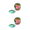 thumbnail image 4 of Toystoory Diverso propósito determinado durable y de moda del cuenco de vegetal del acero inoxidable de par en par Type3 NO3, 4 of 6