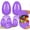 Red, variant on HOARBOEG Large 11.8in Easter Eggs, Jumbo Open Top Plastic Easter Egg for Egg Hunt, Party Filler, Basket Stuffers & Decorations, Reusable Gift Container for Teens Party