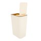 thumbnail image 5 of WORGEOUS Cubo de basura de plástico, cubo de basura, cubo de basura de gran capacidad, contenedor de residuos, 5 of 6