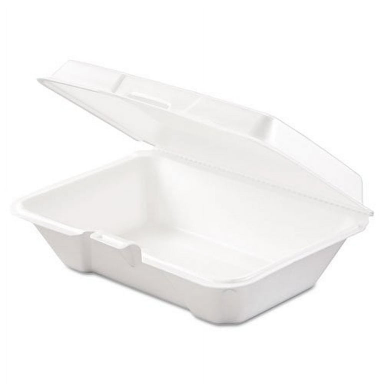 Dart DCC 205HT1 Carryout Food Container, Foam, 1-Comp, 9 3/10 X 6