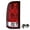 Red(Left), variant on CROSSDESIGN Red Tail Lights Fit for 2007-2013 GMC Sierra 1500 2500 3500HD