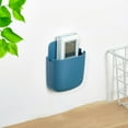 thumbnail image 6 of CIYISON Wall Mount Phone Holder for Home Office Remote Control Wall Mounted Storage Box, 6 of 20