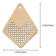 thumbnail image 2 of 5 Pcs Chips en Bois pour Point de Croix Cadeau DIY Pendentif Mini Planche de Point de Croix, 2 of 6