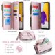 thumbnail image 2 of funda billetera para Samsung Galaxy A72 con Protección RFID, Ranuras para Tarjetas, Pata de Cabra, Correa Desmontable-Funda para teléfono tipo Bandolera con Tapa de Cuero PU a prueba, 2 of 9